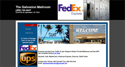 Desktop Screenshot of galvestonmailroom.com